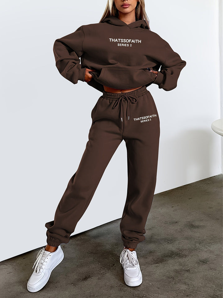 Ensemble Survêtement Confort Style Casual Tendance 2 Pièces