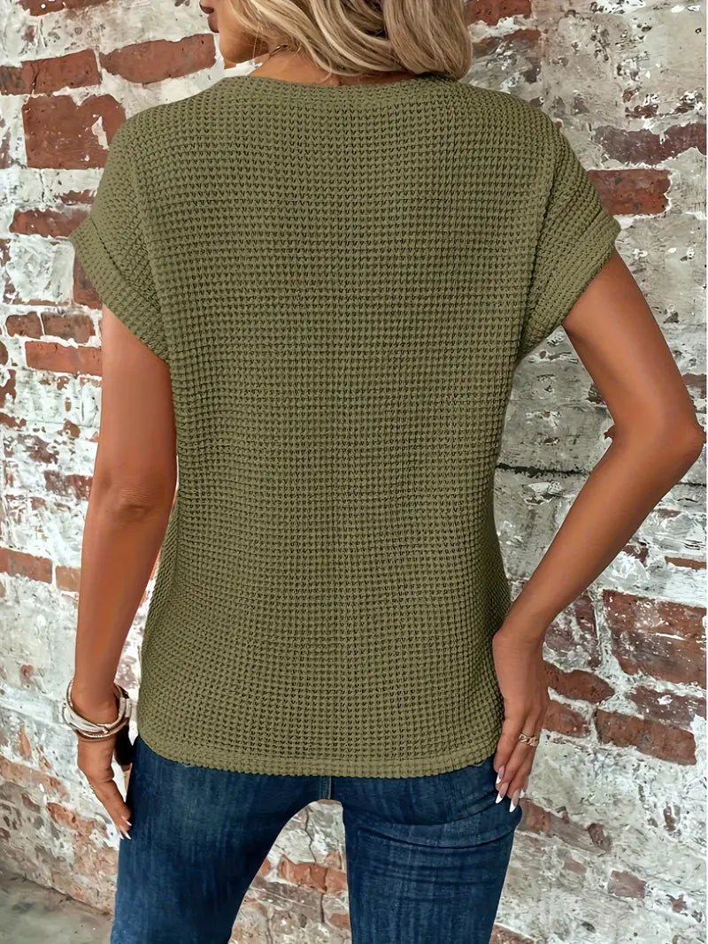 T-shirt Juliette Femme à Manches Courtes – Confort et Style