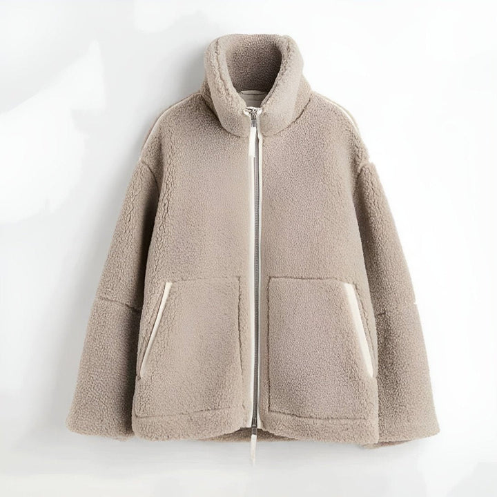 Veste Polaire Teddy Hiver | Douce Chaleureuse Femme