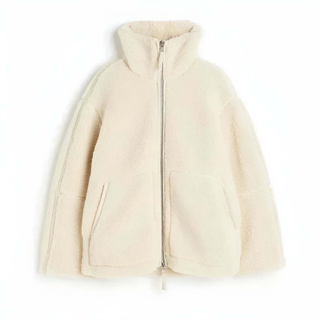 Veste Polaire Teddy Hiver | Douce Chaleureuse Femme