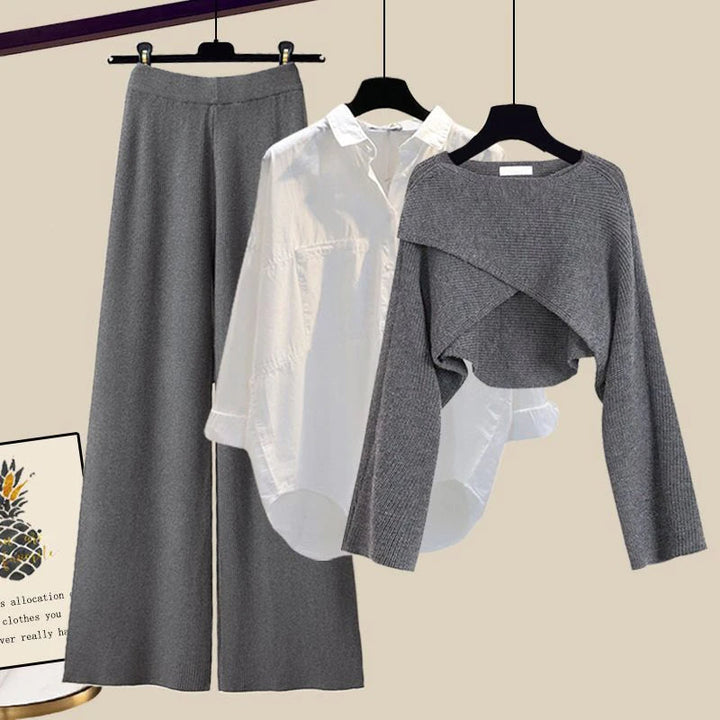 Ensemble 3 Pièces Chic : Polyvalence & Confort Élégant