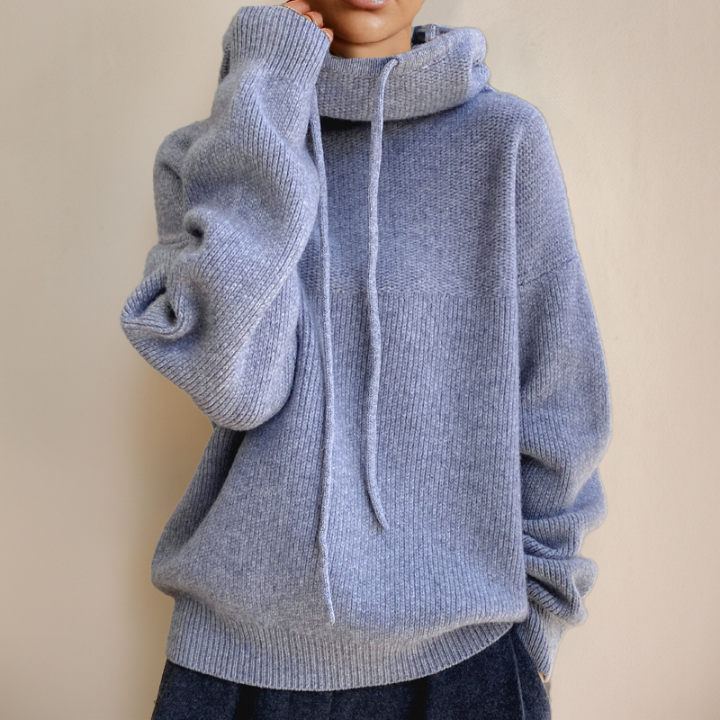 Sweat à Capuche Oversize Laine Femme - Confort Doux & Tendance