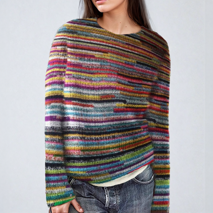 Pull Hiver Femme Motifs Bohèmes - Chaleur & Style Coloré