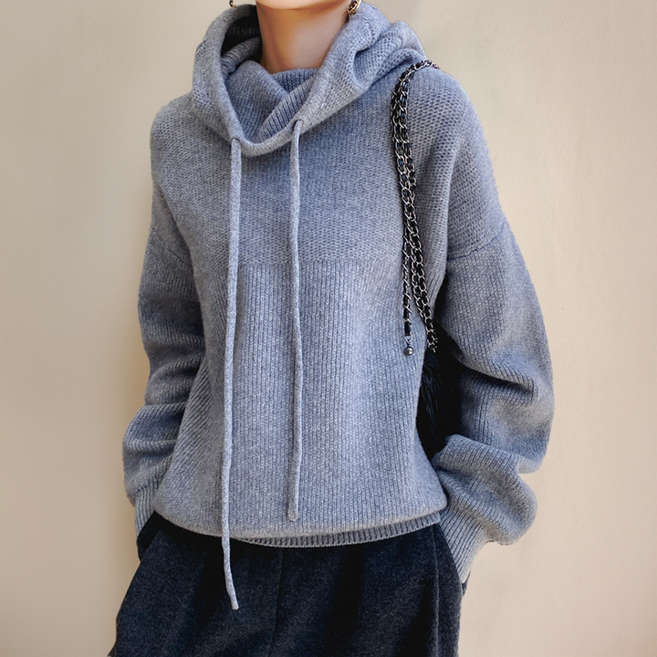 Sweat à Capuche Oversize Laine Femme - Confort Doux & Tendance