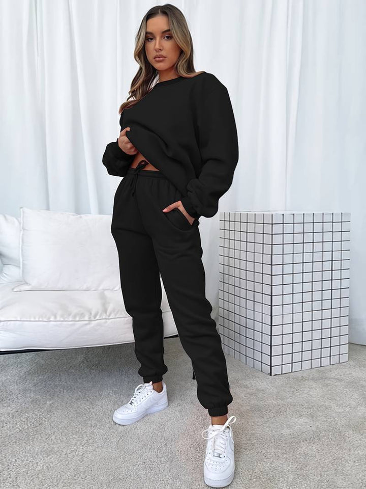 Ensemble Jogging Femme : Confort Doux et Style Décontracté Chic