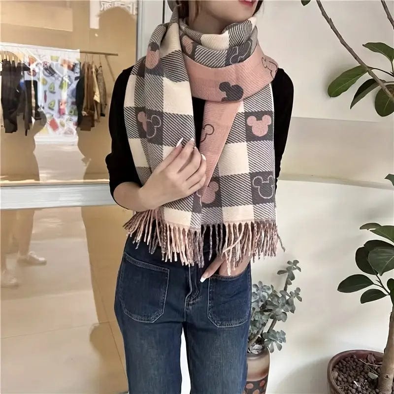 Écharpe Laine Carreaux : Douceur Tendance Hivernale