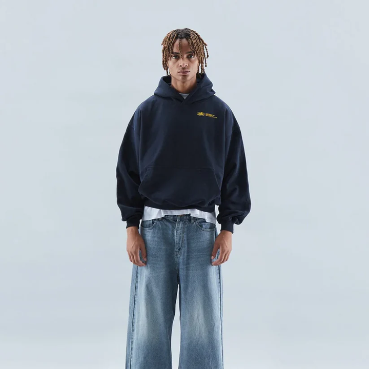 Sweat à Capuche Oversize Graphique Femme/Homme - Coton Doux - Streetwear
