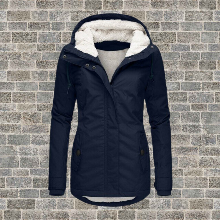 Veste Hiver Douceur & Chaleur : Capuche, Coupe Féminine