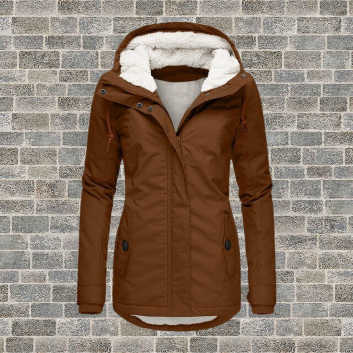 Veste Hiver Douceur & Chaleur : Capuche, Coupe Féminine