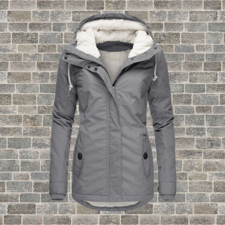 Veste Hiver Douceur & Chaleur : Capuche, Coupe Féminine