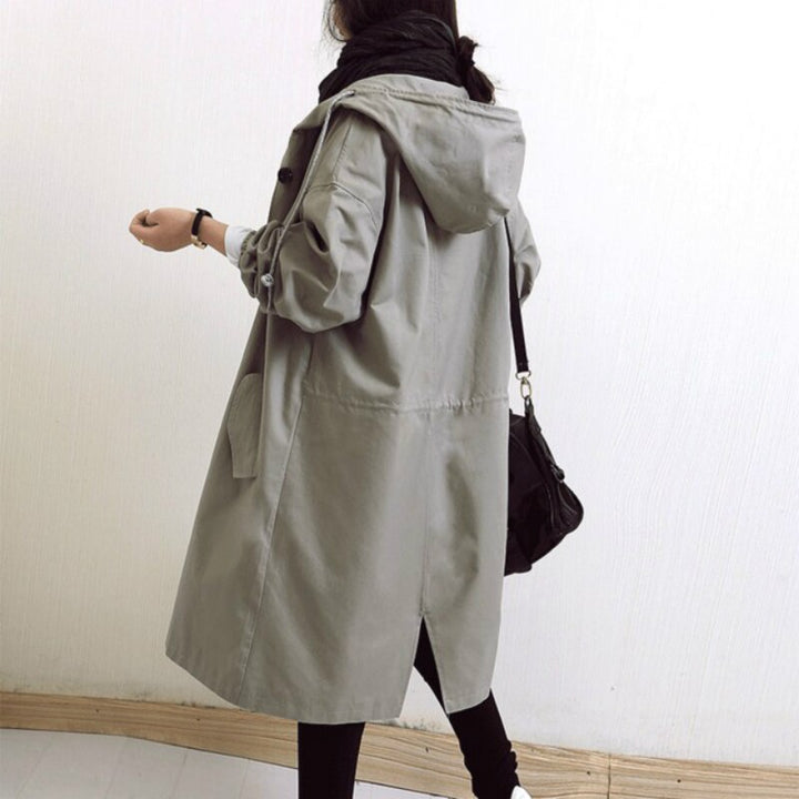 Manteau Long Oversize Mi-Saison - Élégant Décontracté Ample Confort