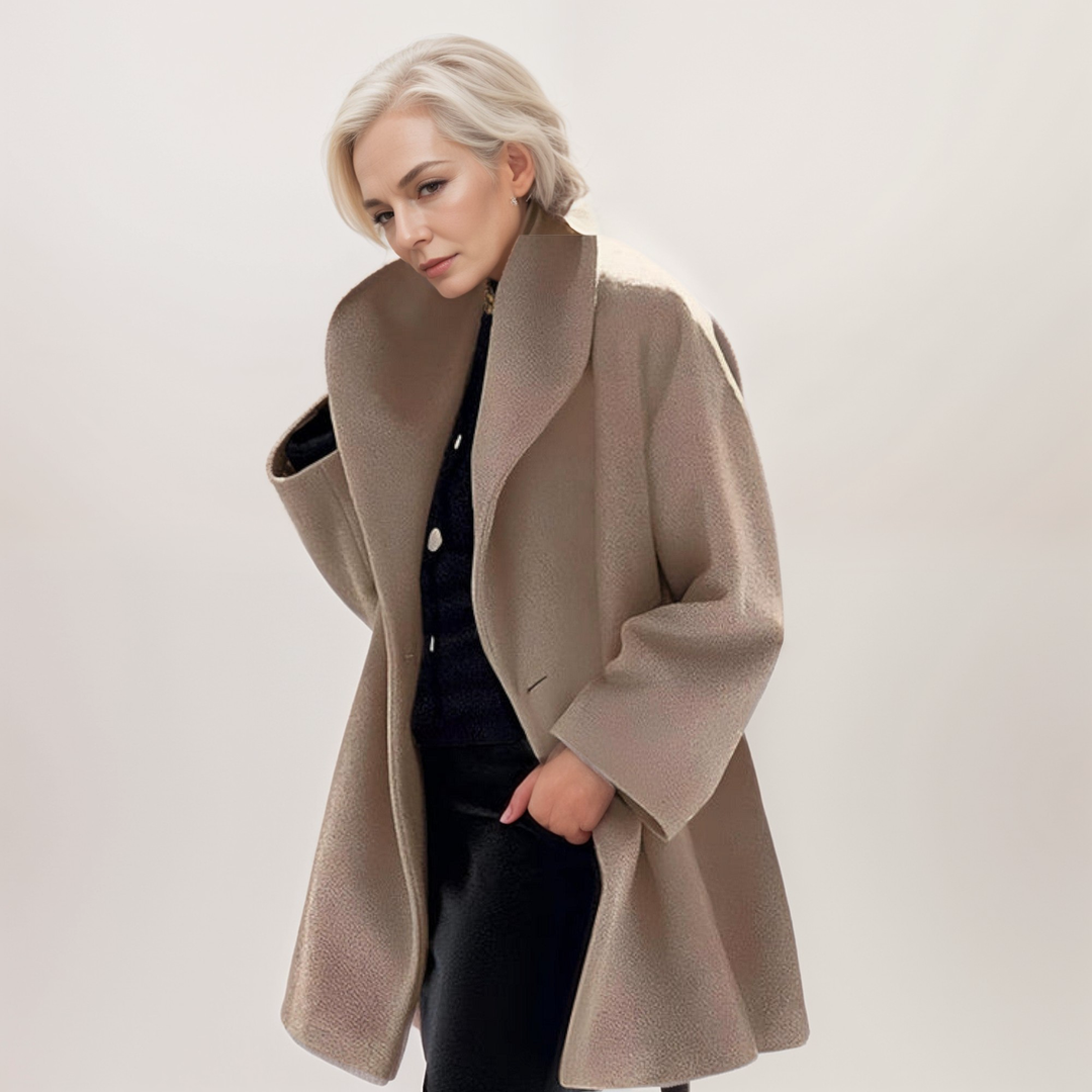 Veste en Laine Chic et Coupe-Vent