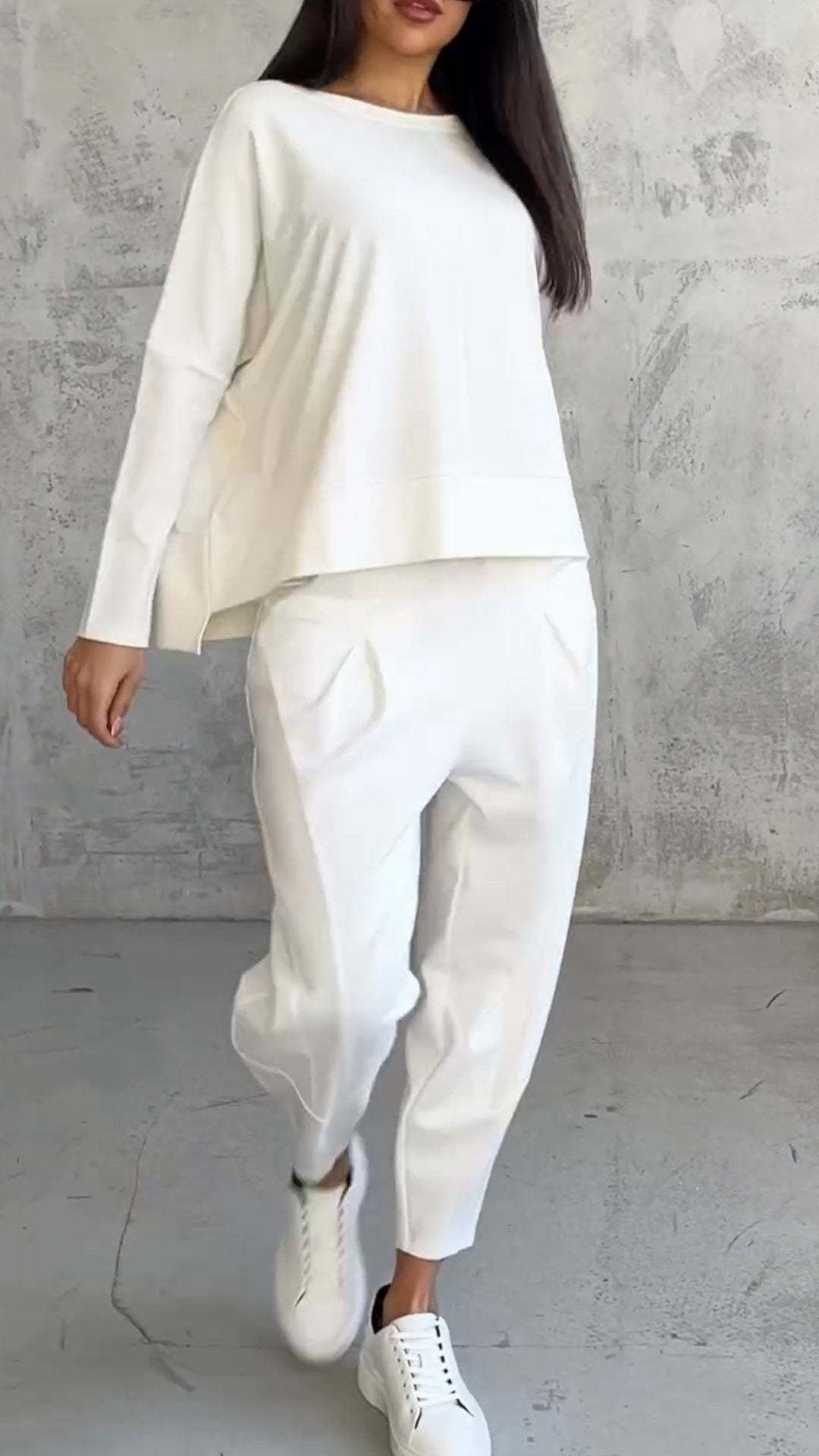 Ensemble Jogging Femme - Confort Minimaliste & Casual Chic