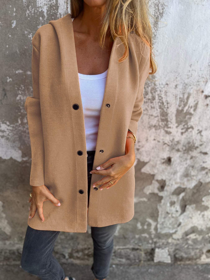 Manteau Long Capuche : Chaleur Douce & Style Élégant