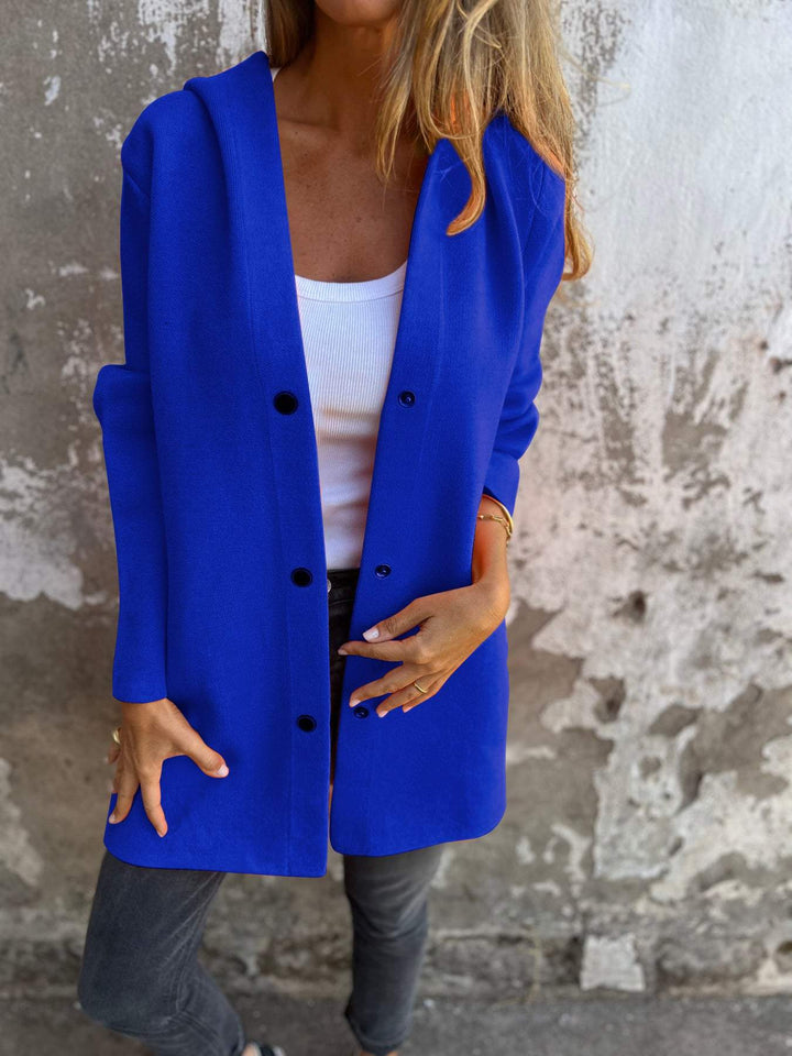 Manteau Long Capuche : Chaleur Douce & Style Élégant