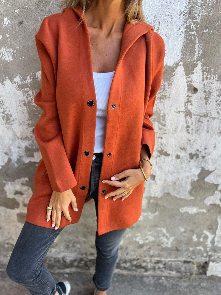 Manteau Long Capuche : Chaleur Douce & Style Élégant
