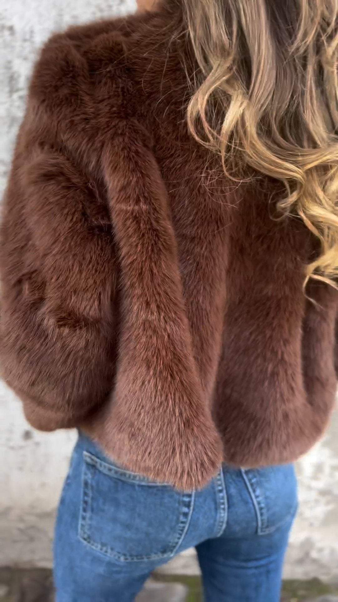 Veste Fausse Fourrure Douce : Luxe & Chaleur Hiver