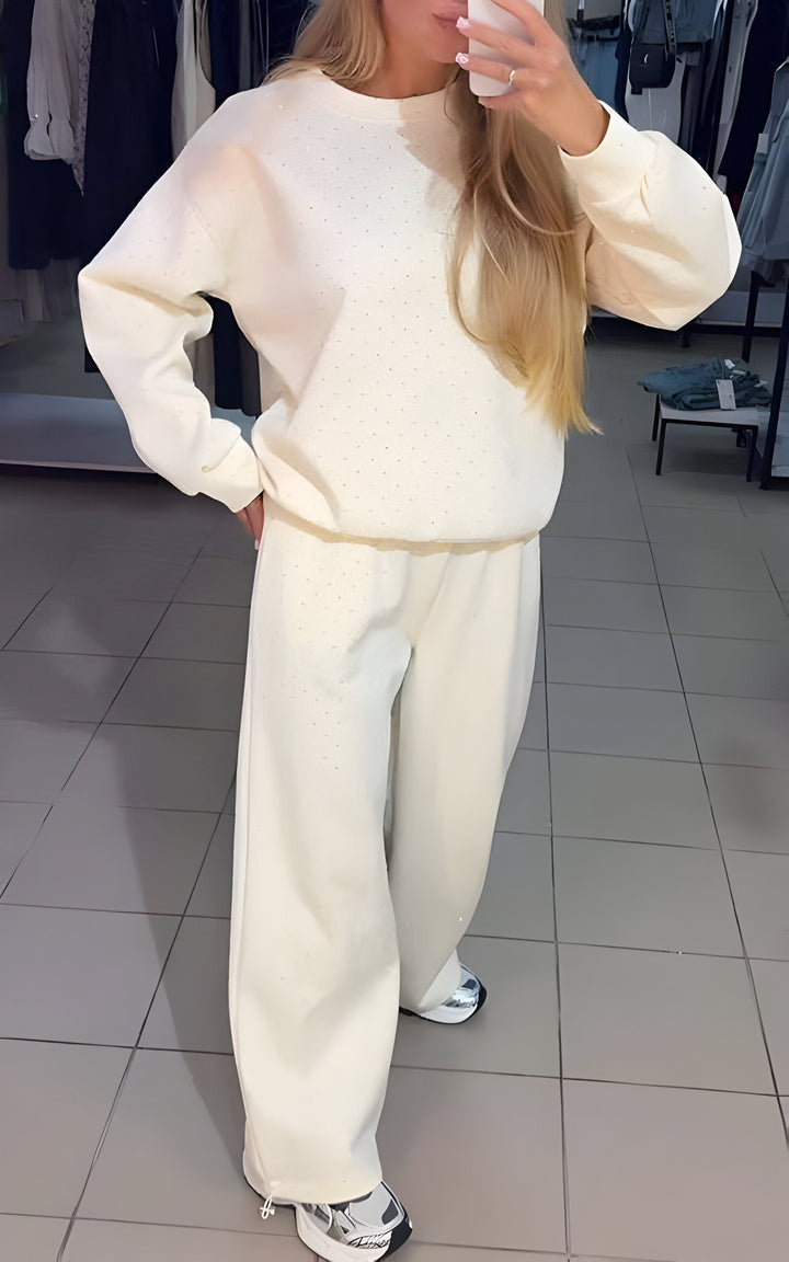 Ensemble Survêtement Pailleté Doux | Confort Glamour