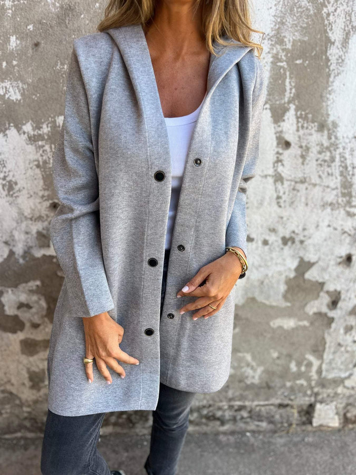 Manteau Long Capuche : Chaleur Douce & Style Élégant