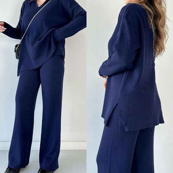 Ensemble Tricot Oversize Femme - Élégance Confortable Hiver