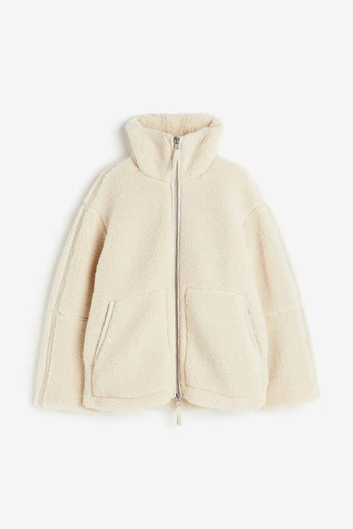 Veste Mouton Oversize Douce | Chaleur Cocooning & Style Tendance