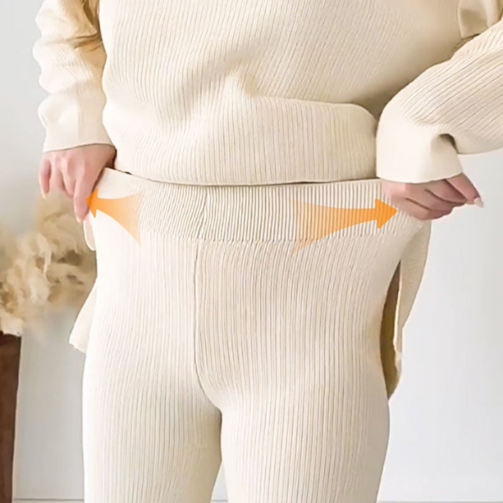 Ensemble Tricot Oversize Femme - Élégance Confortable Hiver