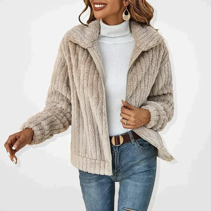Veste Fausse Fourrure Douce : Chaleur & Élégance