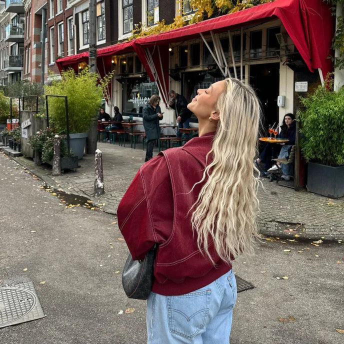 Blouson Similicuir Oversize | Style Urbain Tendance & Audace Mode