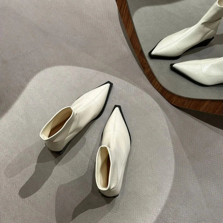 Bottines femme élégantes | Confortables à bout pointu