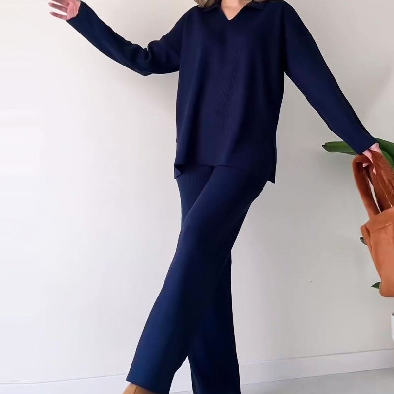 Ensemble Tricot Oversize Femme - Élégance Confortable Hiver