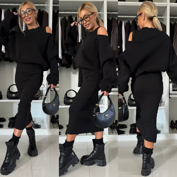 Ensemble Jupe & Pull : Chic Confortable, Allure Tendance