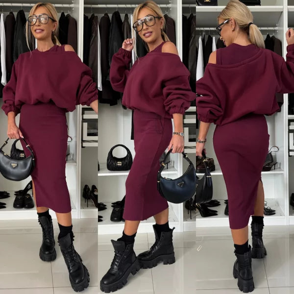 Ensemble Jupe & Pull : Chic Confortable, Allure Tendance
