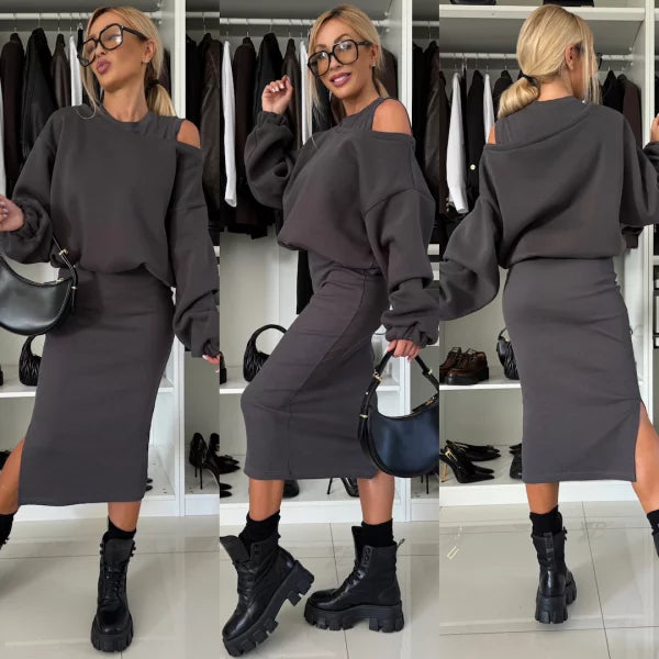 Ensemble Jupe & Pull : Chic Confortable, Allure Tendance
