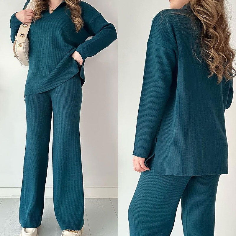 Ensemble Tricot Oversize Femme - Élégance Confortable Hiver