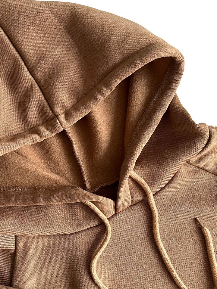Ensemble Lounge Oversize Marron : Confort Tendance et Détente Chic