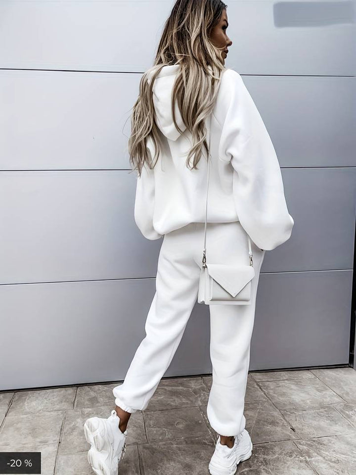 Ensemble Lounge Oversize Marron : Confort Tendance et Détente Chic