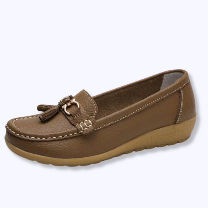 Mocassins Orange – Confort & Élégance Qui Se Démarquent