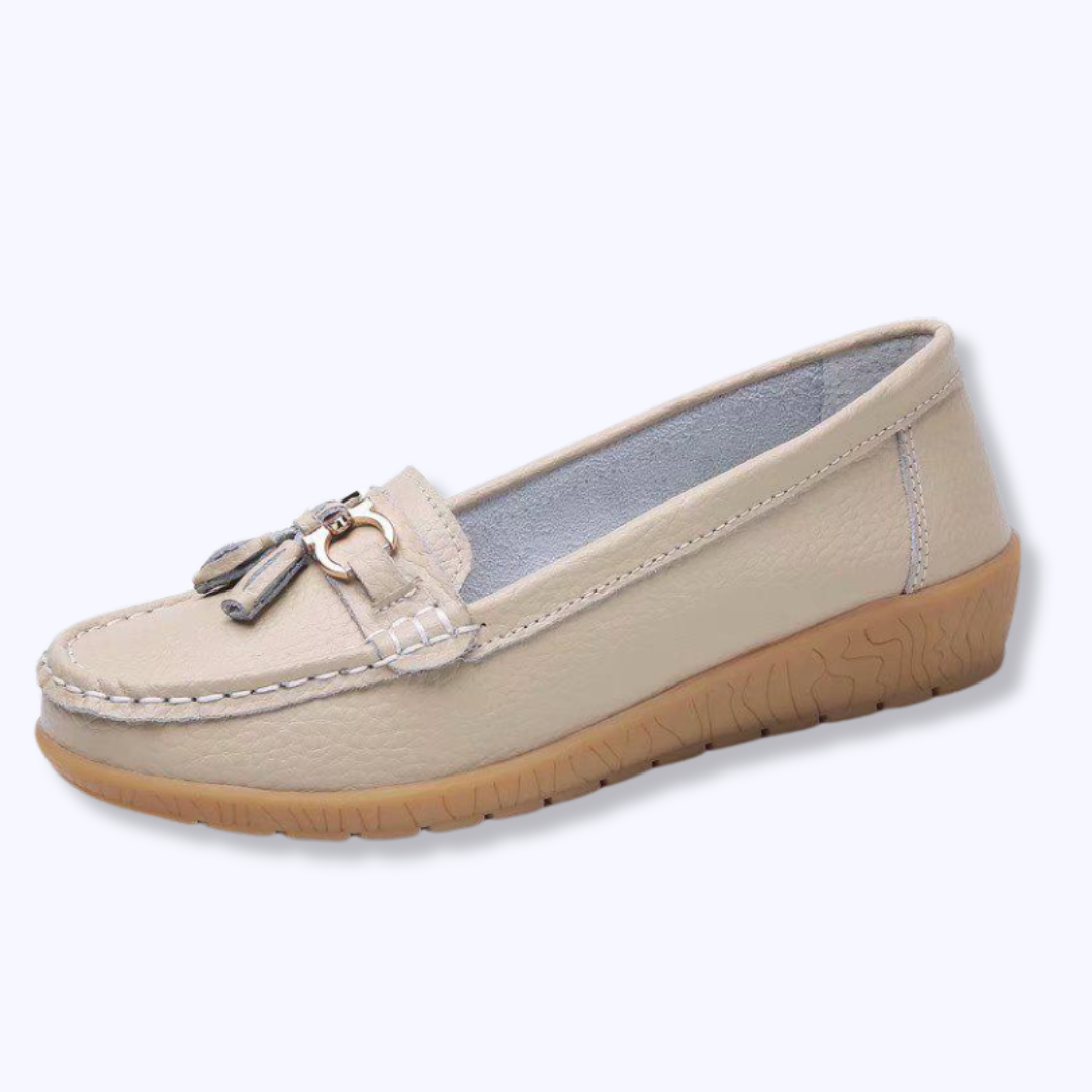 Mocassins Orange – Confort & Élégance Qui Se Démarquent