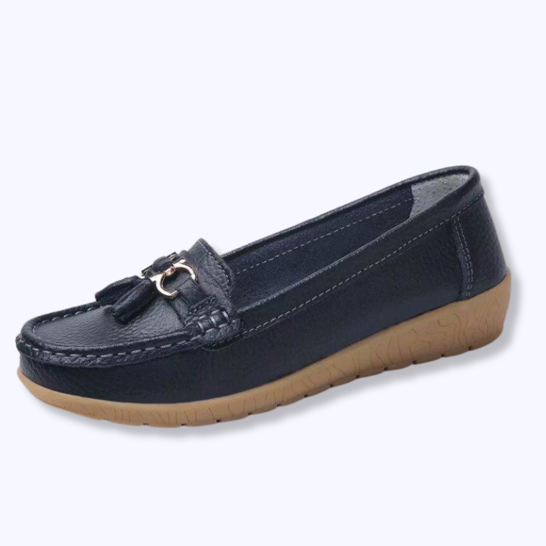 Mocassins Orange – Confort & Élégance Qui Se Démarquent