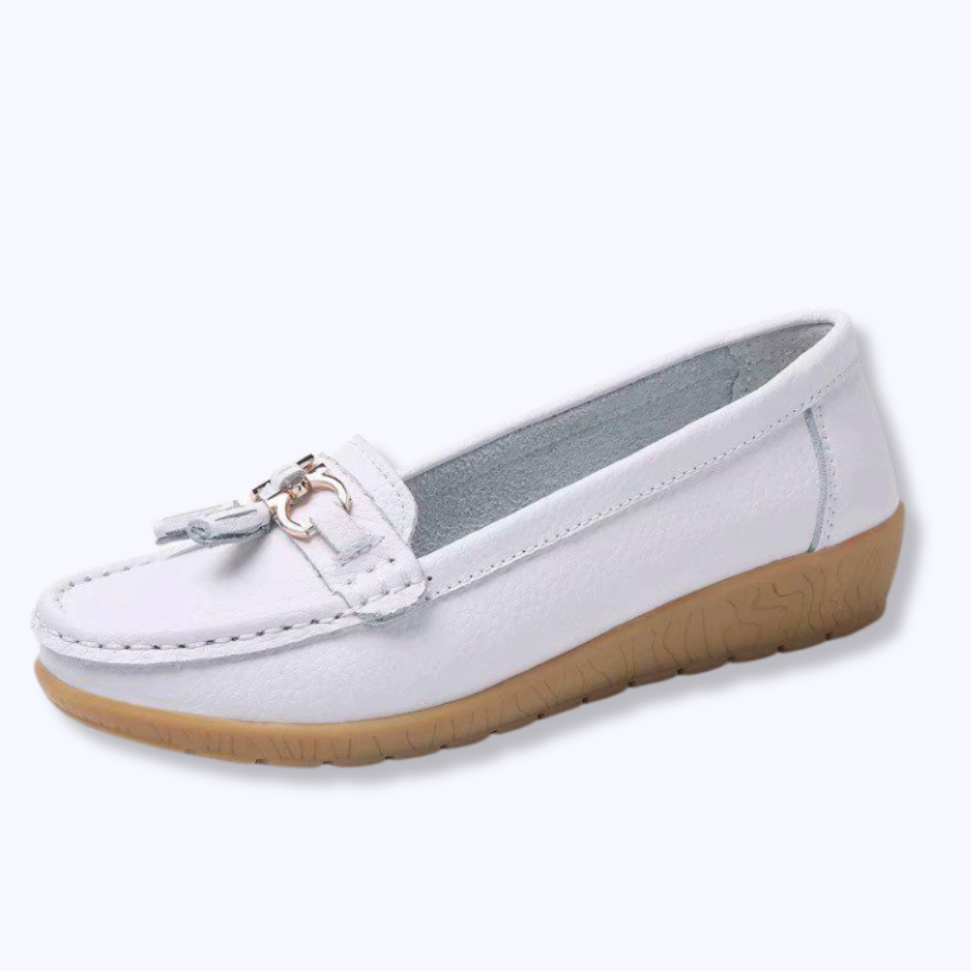 Mocassins Orange – Confort & Élégance Qui Se Démarquent