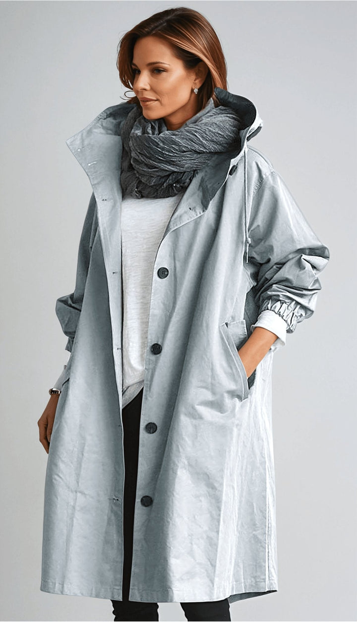 Trench-coat imperméable chic