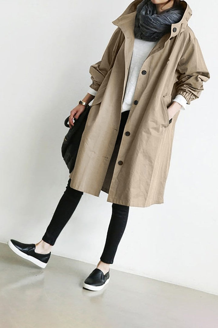 Trench-coat imperméable chic