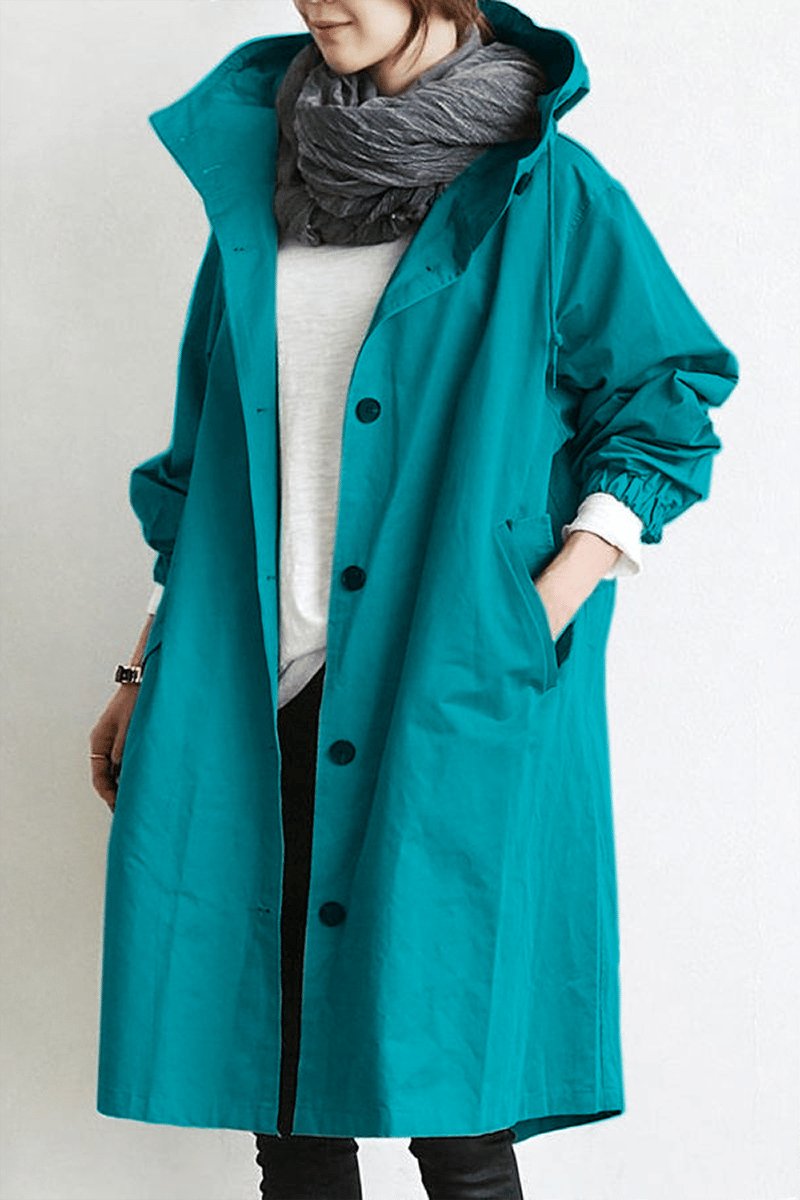 Trench-coat imperméable chic