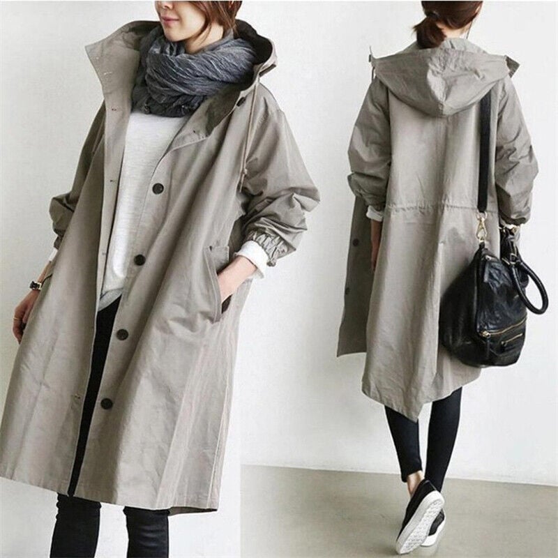 Trench-coat imperméable chic