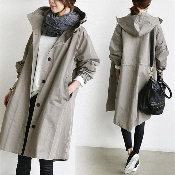 Trench-coat imperméable chic