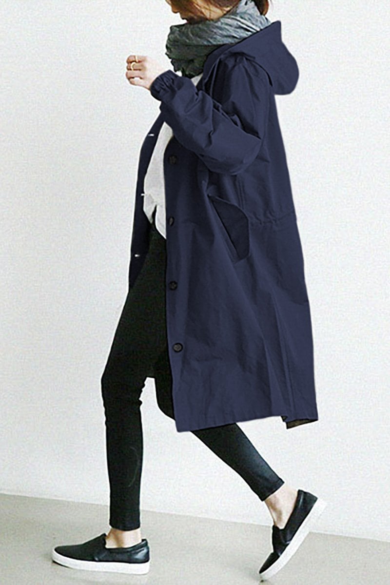 Trench-coat imperméable chic