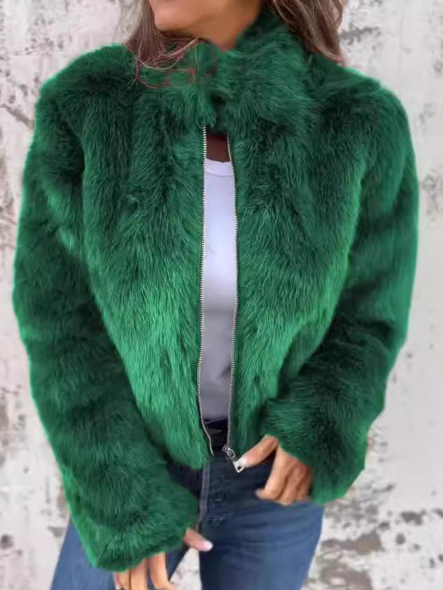 Veste Fausse Fourrure Douce : Luxe & Chaleur Hiver