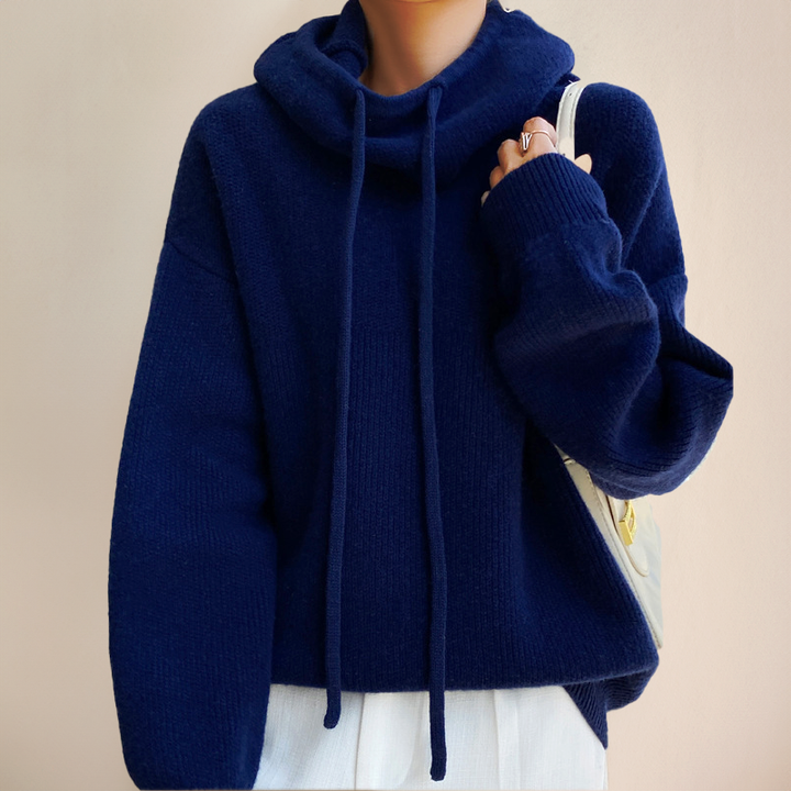 Sweat à Capuche Oversize Laine Femme - Confort Doux & Tendance