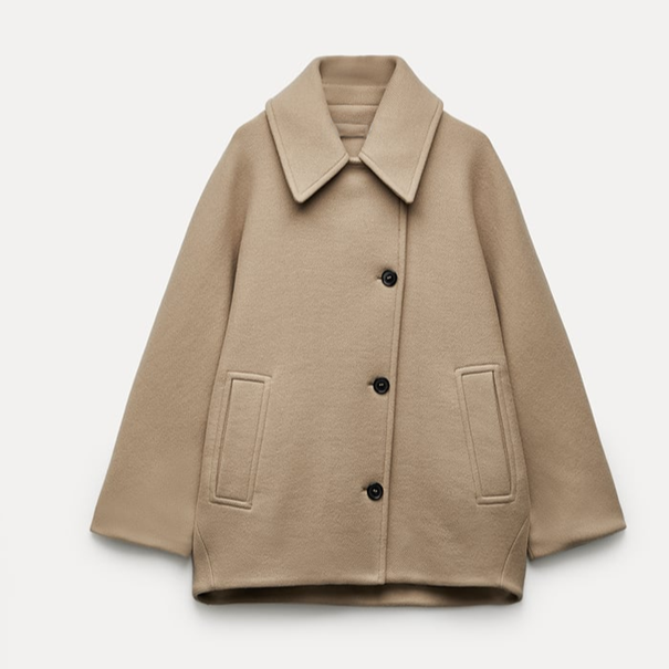 Manteau Court : Élégance Simple & Tendance Hivernale