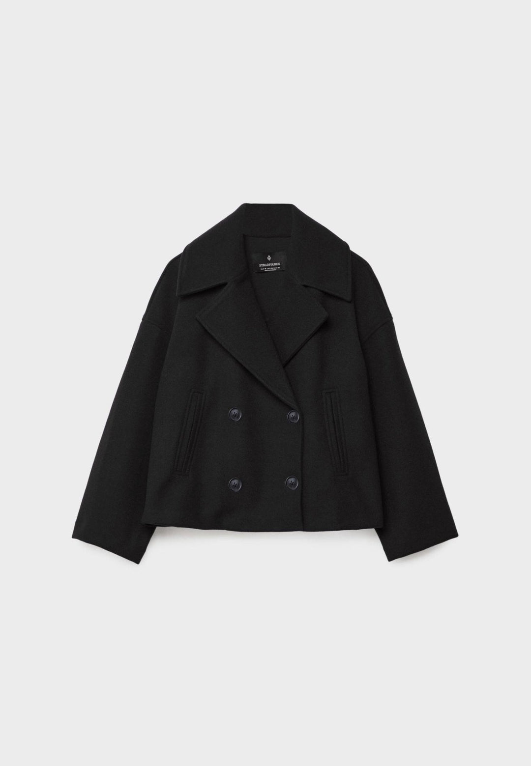 Veste Croisée Confortable Élégante